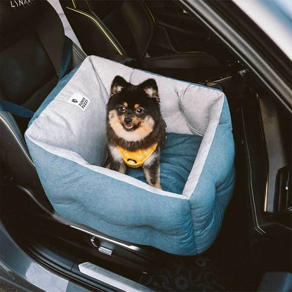 Travel Protection Booster Waterproof Elevated & Thickened Dog Car Seat Bed
