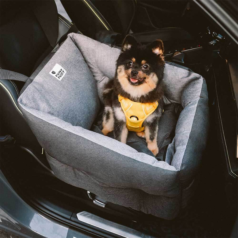 Travel Protection Booster Waterproof Elevated & Thickened Dog Car Seat Bed